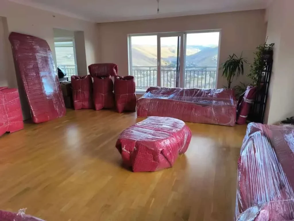 Asansörlü Taşımacılık Ankara profesyonel paketlenmiş eşyalar.